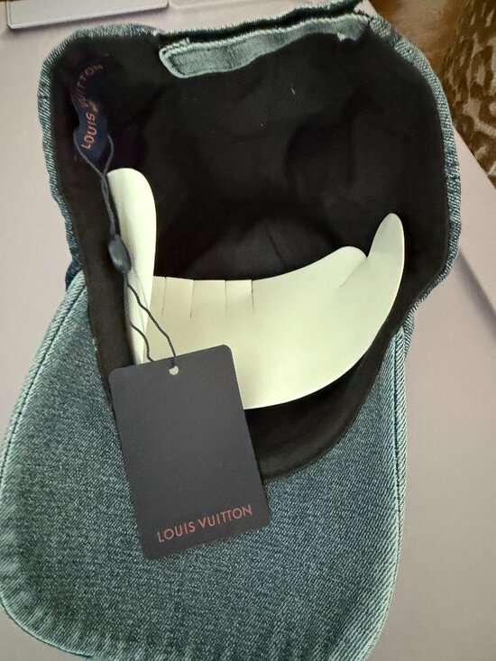 Louis Vuitton LV Denim Washed Cap